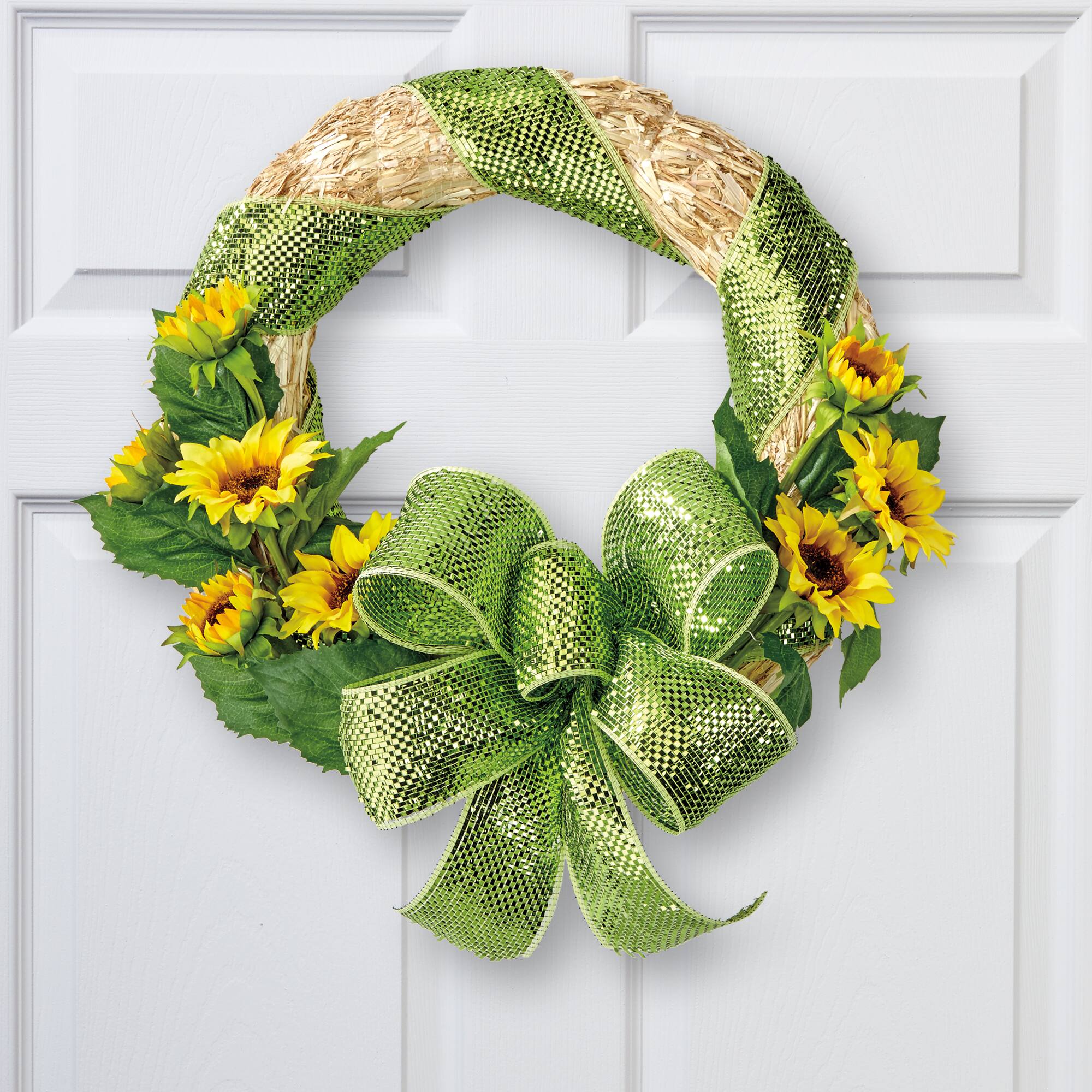 Decorative Straw Wreath by Ashland®